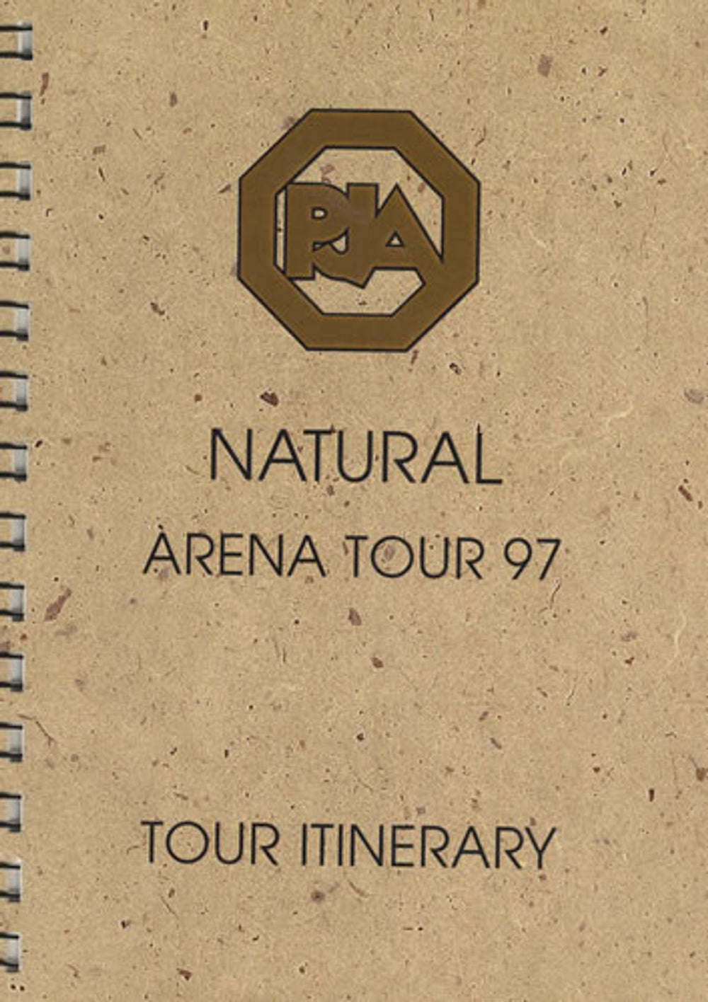 Peter Andre Natural Arena Tour 97 UK Itinerary TOUR ITINERARY