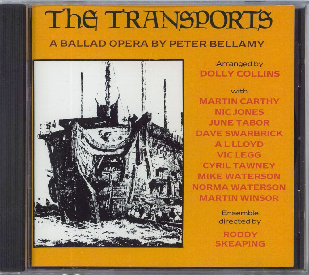 Peter Bellamy The Transports UK CD album (CDLP) TSCD349