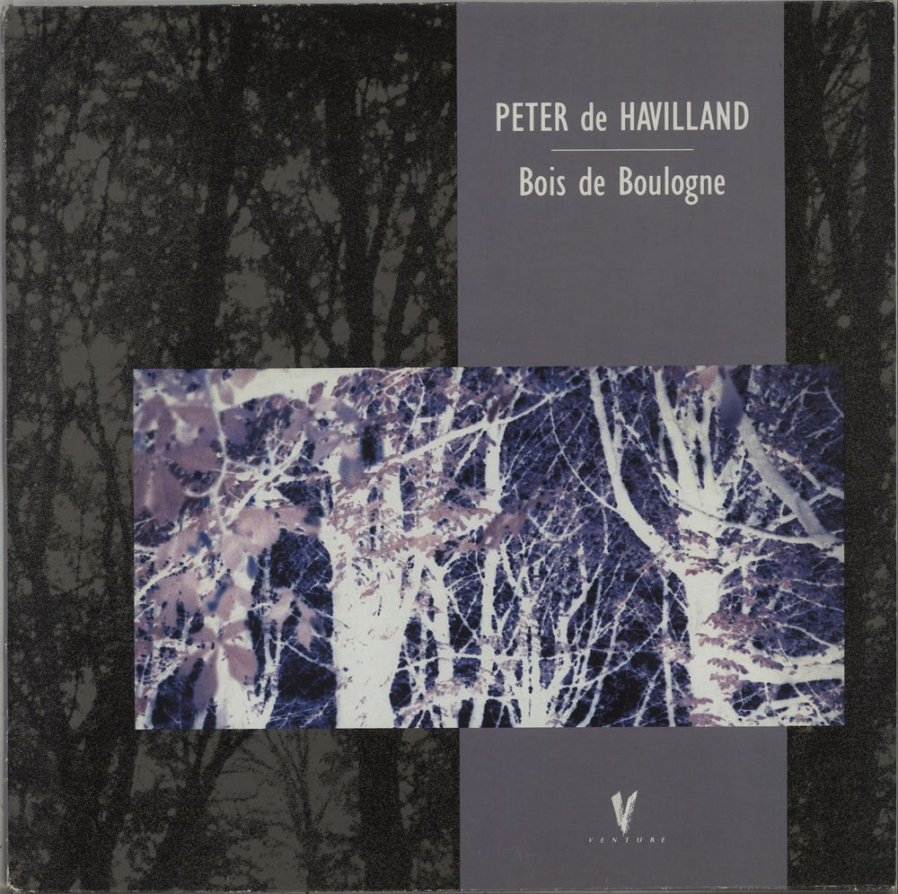 Peter De Havilland Bois De Boulogne UK vinyl LP album (LP record) VE3