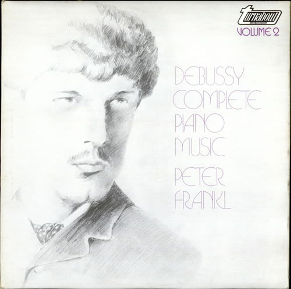 Peter Frankl Debussy: Complete Piano Music Volume Two UK vinyl LP album (LP record) TV37024S