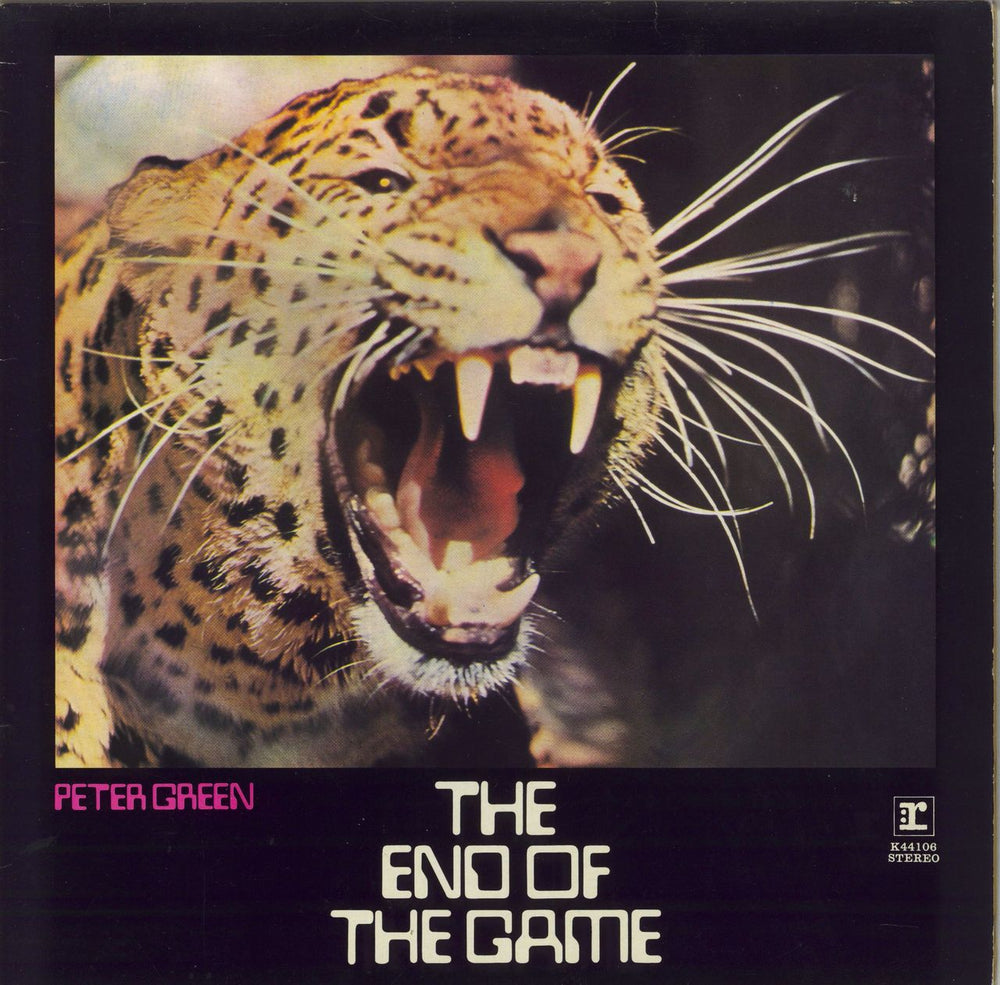 Peter Green The End Of The Game - EX UK vinyl LP album (LP record) K44106