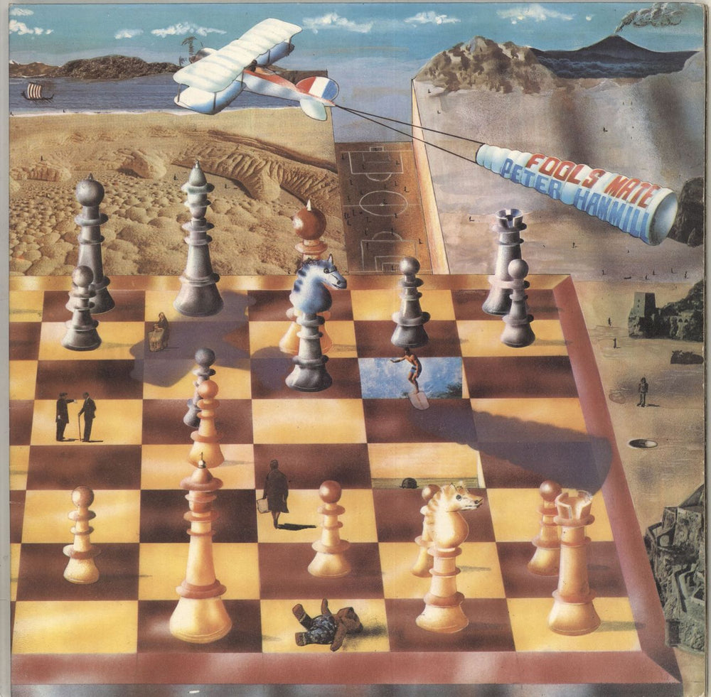 Peter Hammill Fool's Mate - 1st UK vinyl LP album (LP record) CAS1037