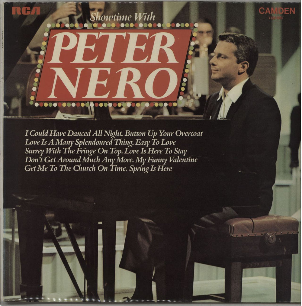 Peter Nero Showtime With Peter Nero UK vinyl LP album (LP record) CDS1097