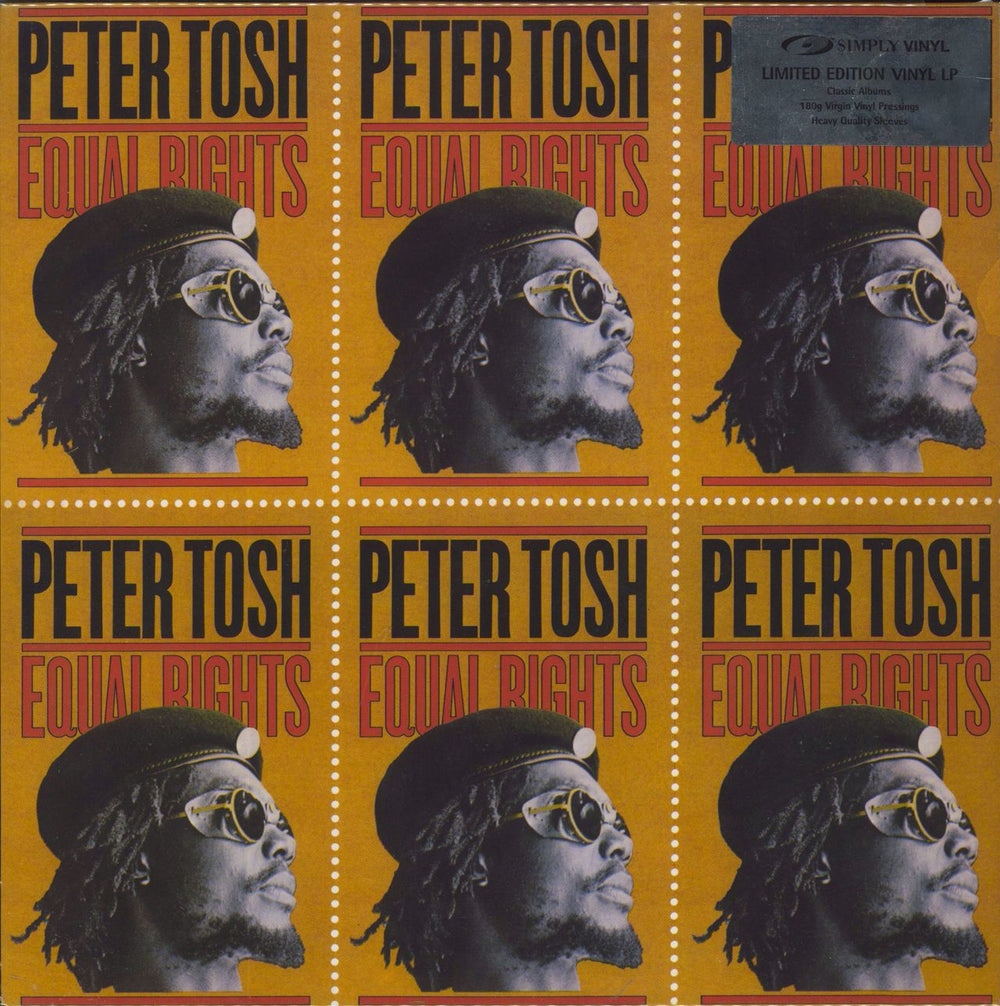 Peter Tosh Equal Rights - 180gram UK vinyl LP album (LP record) SVLP308