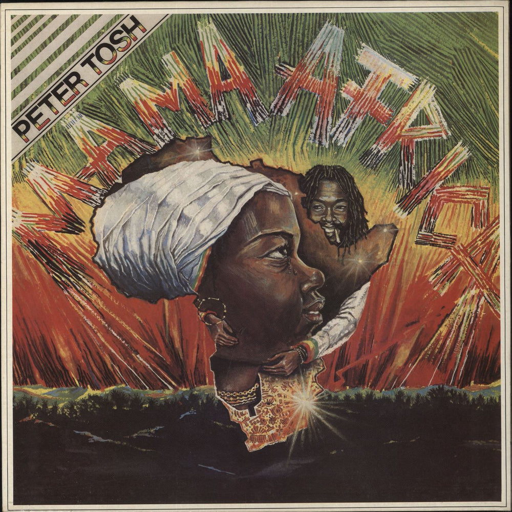 Peter Tosh Mama Africa - EX UK vinyl LP album (LP record) RDC2005