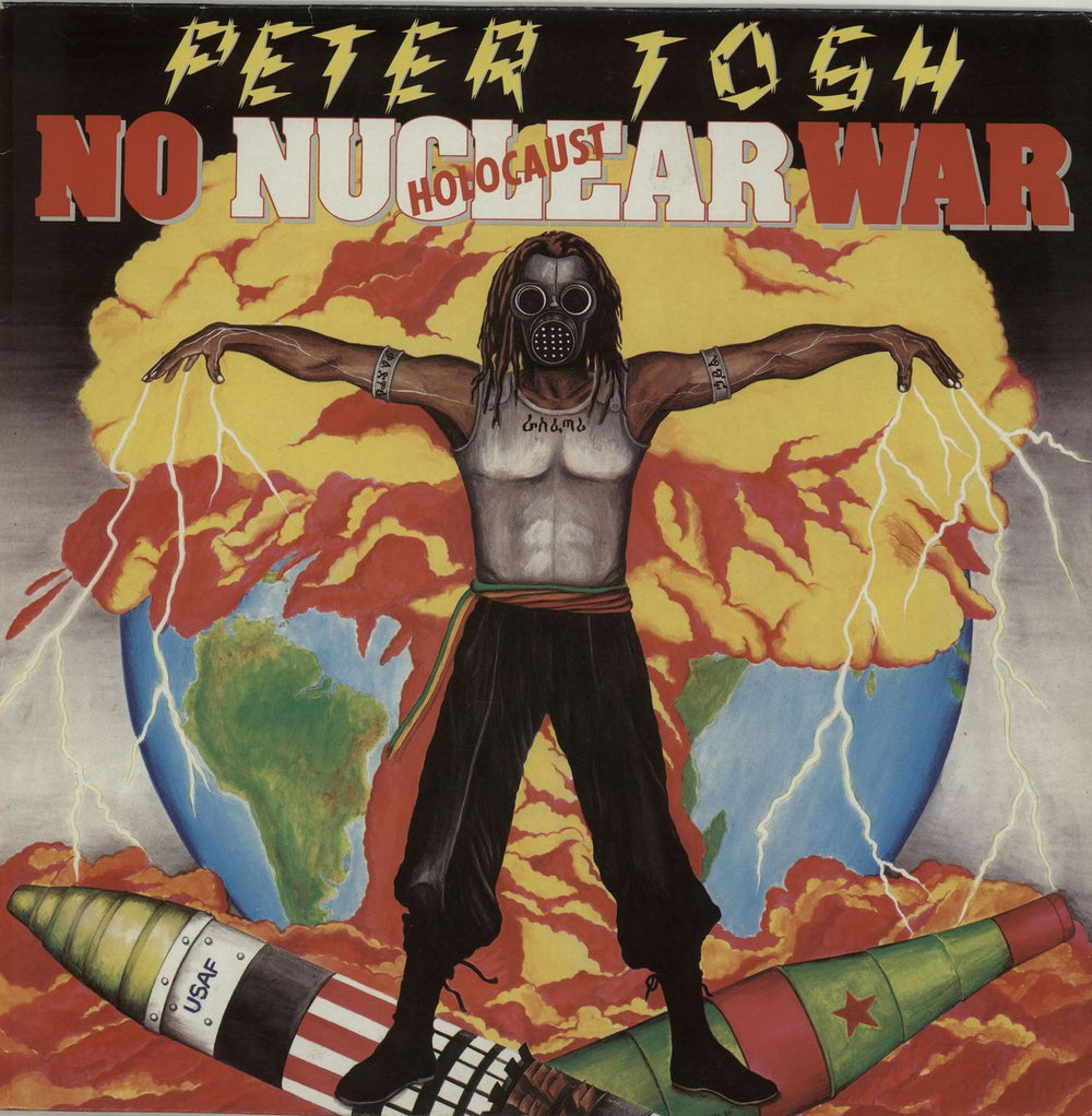 Peter Tosh No Nuclear War UK vinyl LP album (LP record) PCS7309