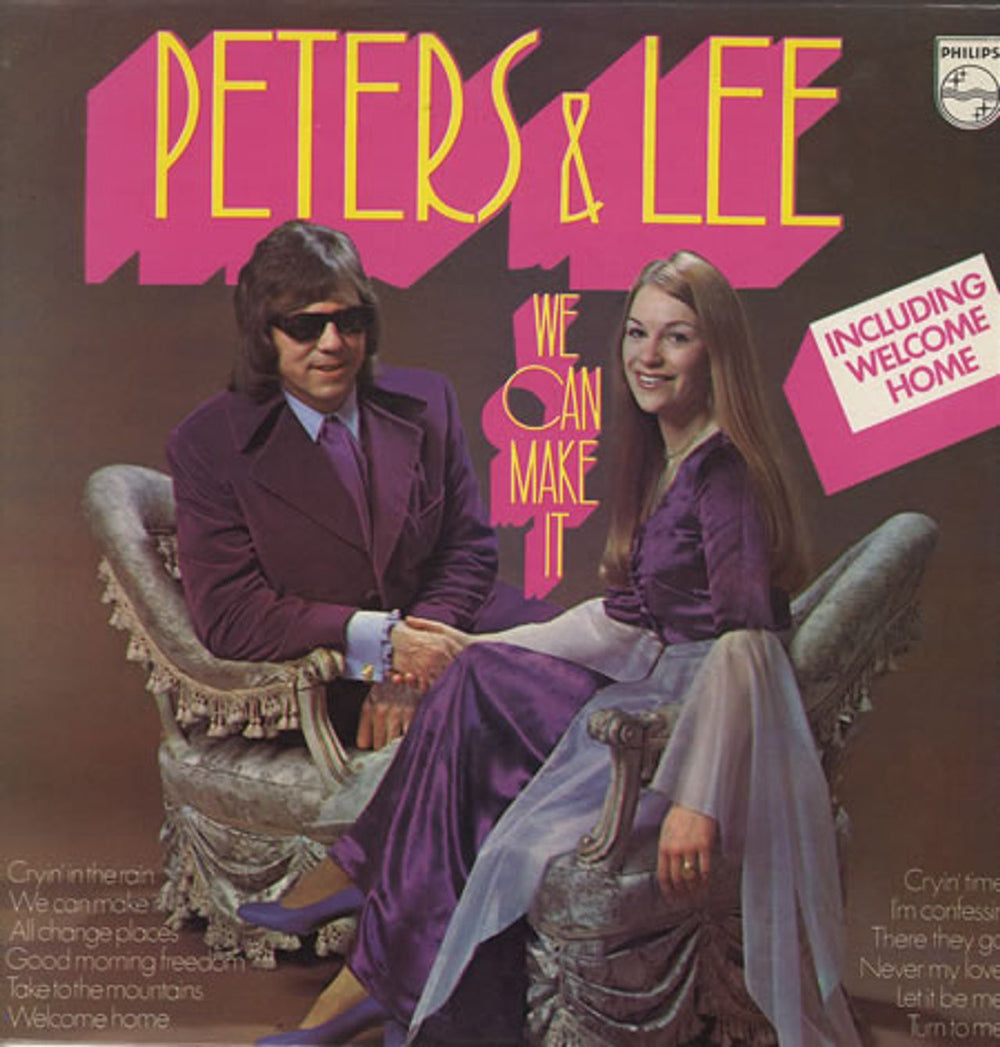 Peters & Lee We Can Make It UK vinyl LP album (LP record) 6308165