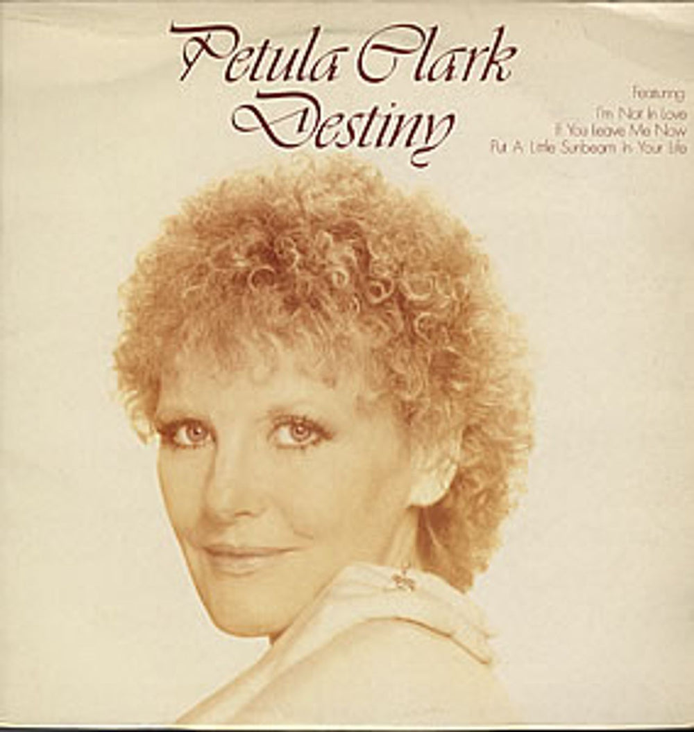 Petula Clark Destiny UK vinyl LP album (LP record) 82608