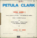 Petula Clark You And I + Sleeve French 7" vinyl single (7 inch record / 45)