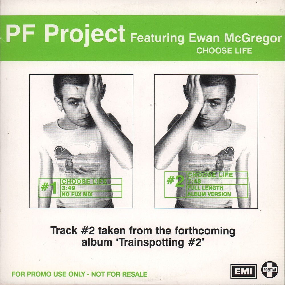 PF Project Choose Life UK Promo CD single (CD5 / 5") CDSP157