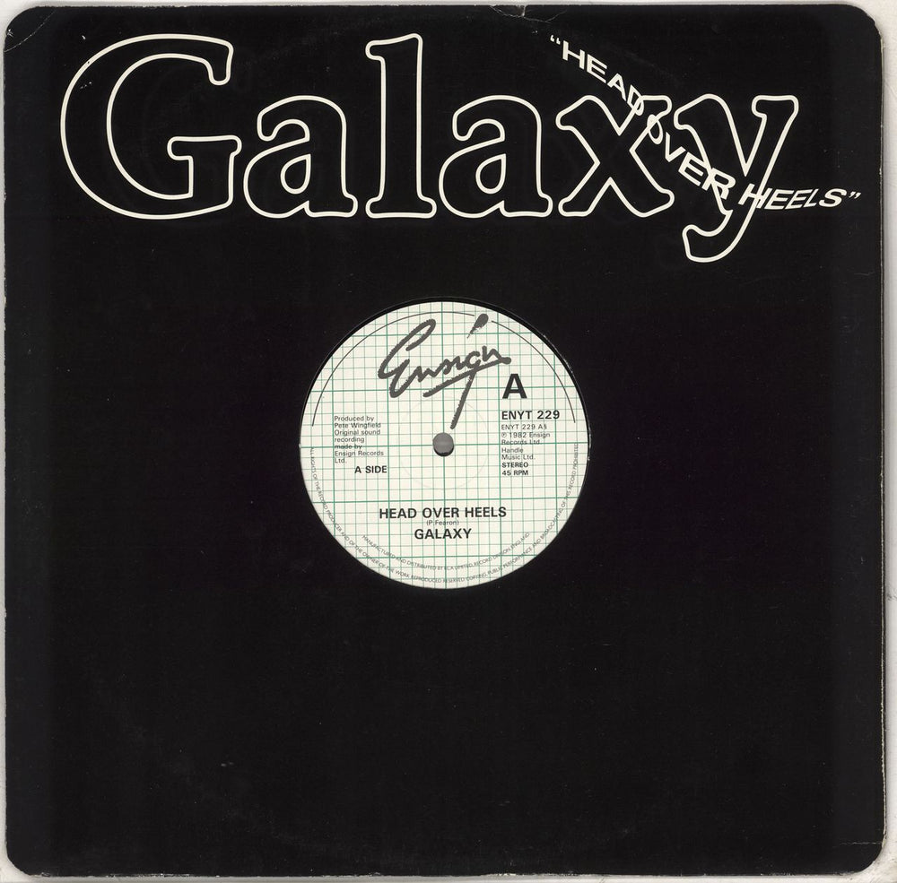 Phil Fearon & Galaxy Head Over Heels UK 12" vinyl single (12 inch record / Maxi-single) ENYT229