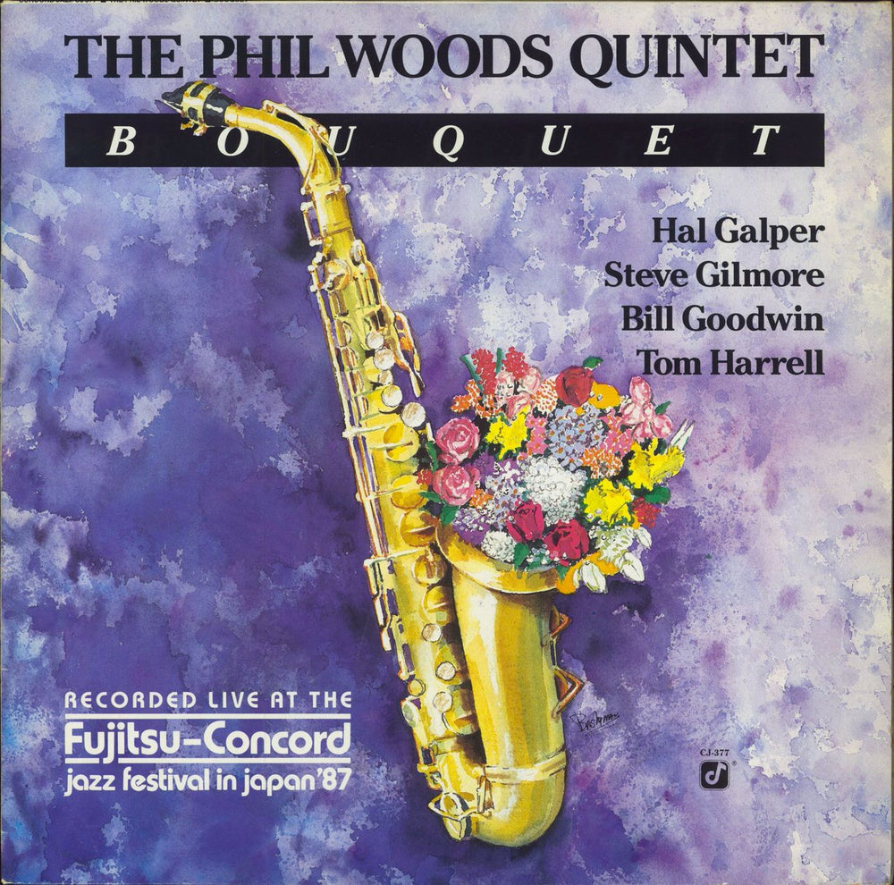 Phil Woods Bouquet US vinyl LP album (LP record) CJ-377