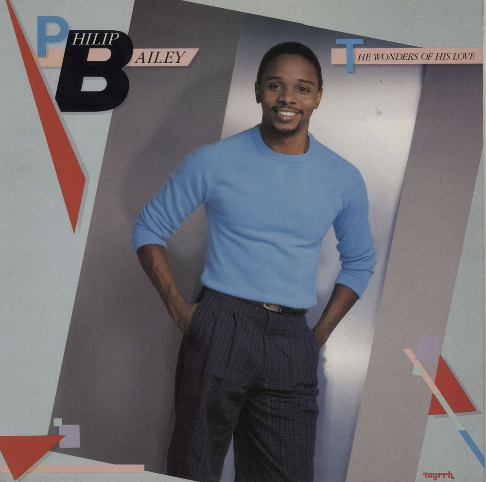 Philip Bailey The Wonders Of His Love UK vinyl LP album (LP record) MYR1181