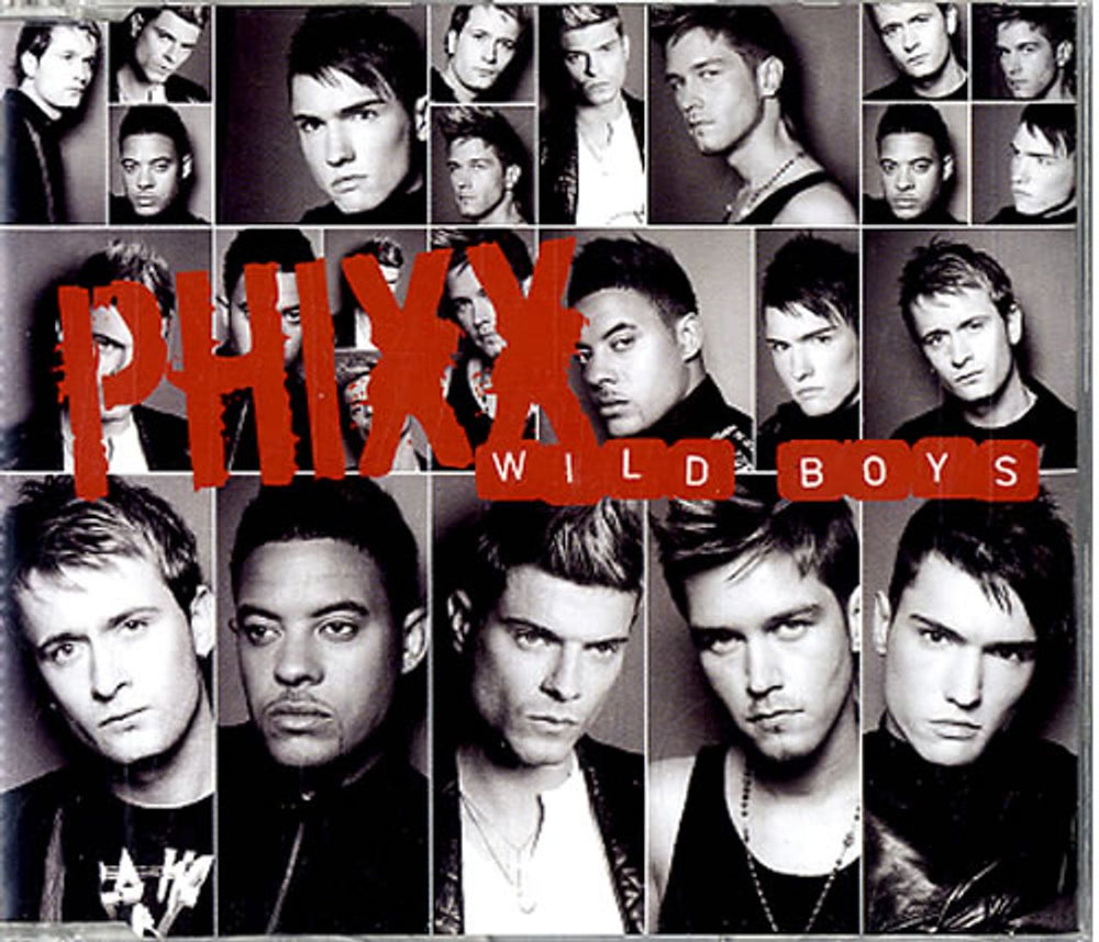 Phixx Wild Boys UK 2-CD single set (Double CD single) CDCON56/56X