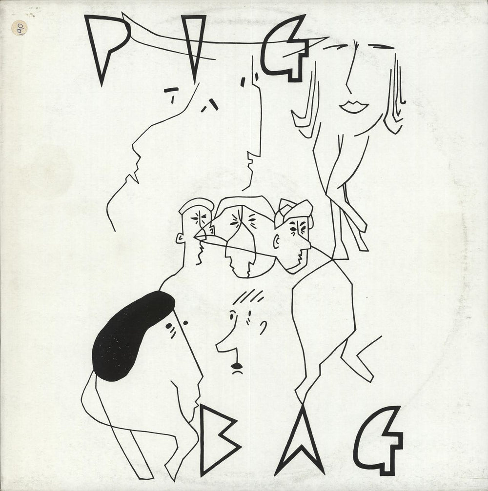 Pigbag Pigbag Italian vinyl LP album (LP record) YMP1001