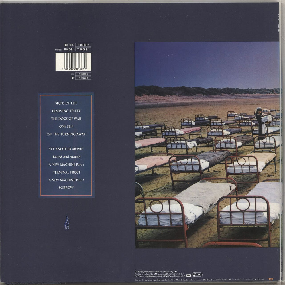 Pink Floyd A Momentary Lapse Of Reason Dutch vinyl LP album (LP record) PINLPAM628156