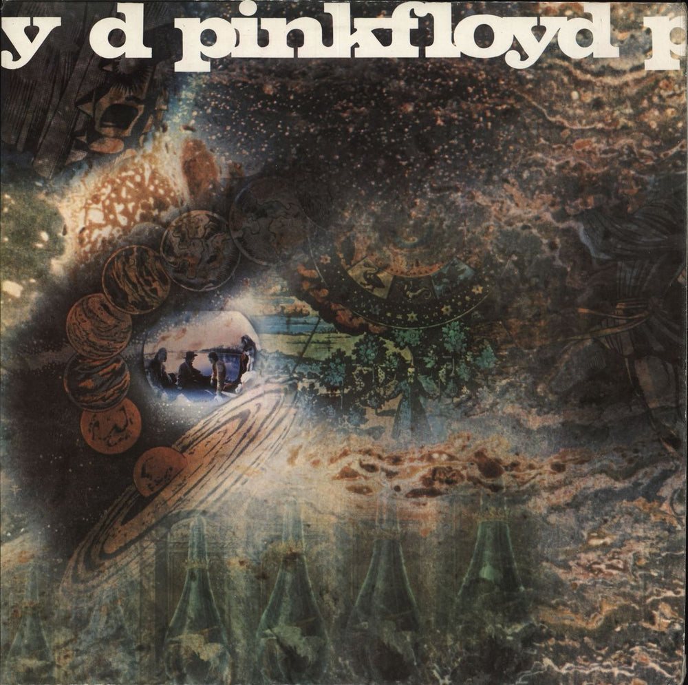 Pink Floyd A Saucerful Of Secrets - 1st - VG+ UK vinyl LP album (LP record) SCX6258