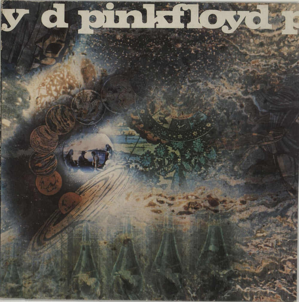 Pink Floyd A Saucerful Of Secrets - cream label UK vinyl LP album (LP record) SCX6258