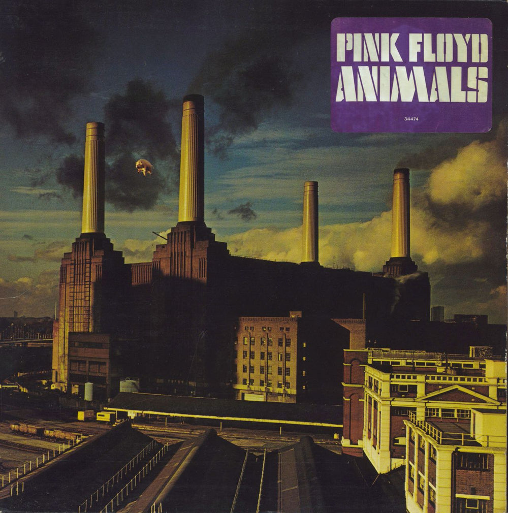 Pink Floyd Animals - 1st - Hypestickered - EX US vinyl LP album (LP record) JC34474