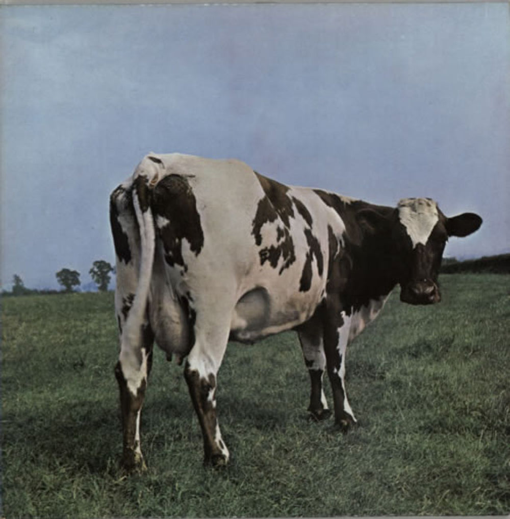 Pink Floyd Atom Heart Mother - Black Label - EX UK vinyl LP album (LP record) SHVL781