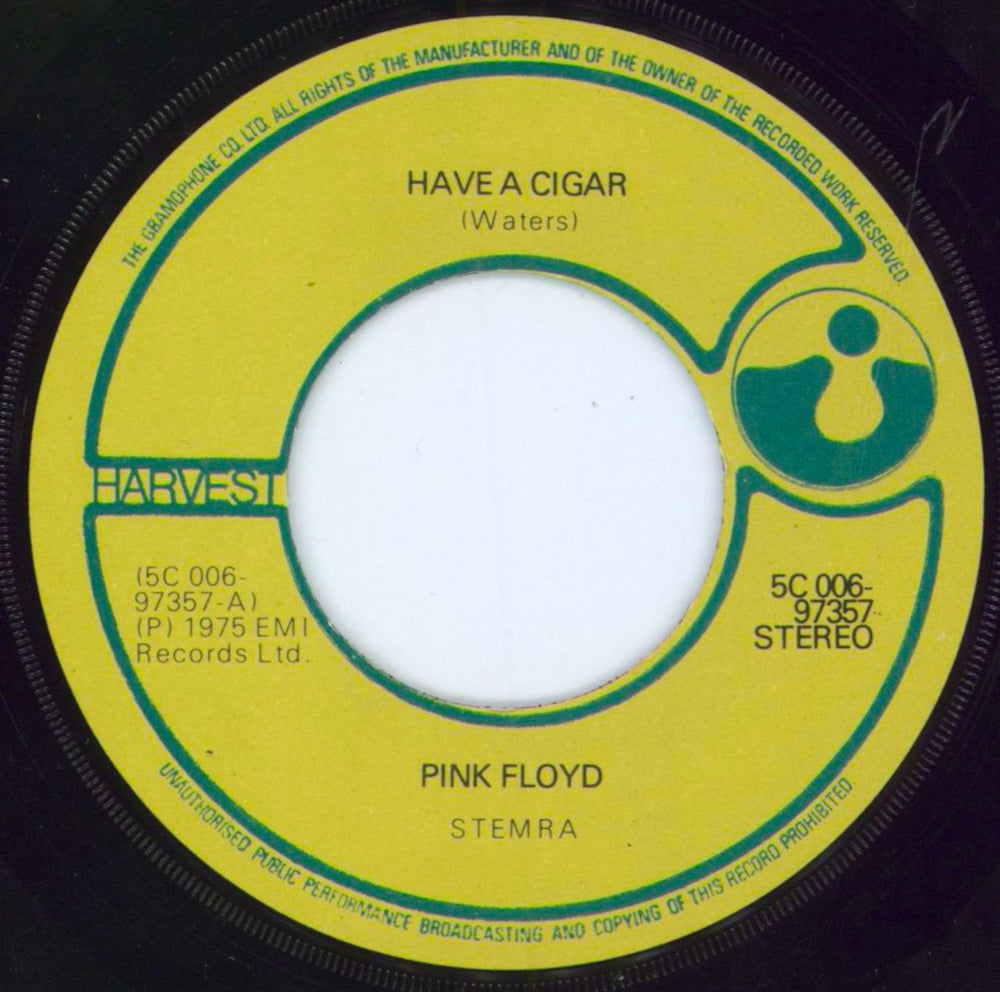 Pink Floyd Have A Cigar + Sleeve - WOC Dutch 7" vinyl single (7 inch record / 45) PIN07HA701048