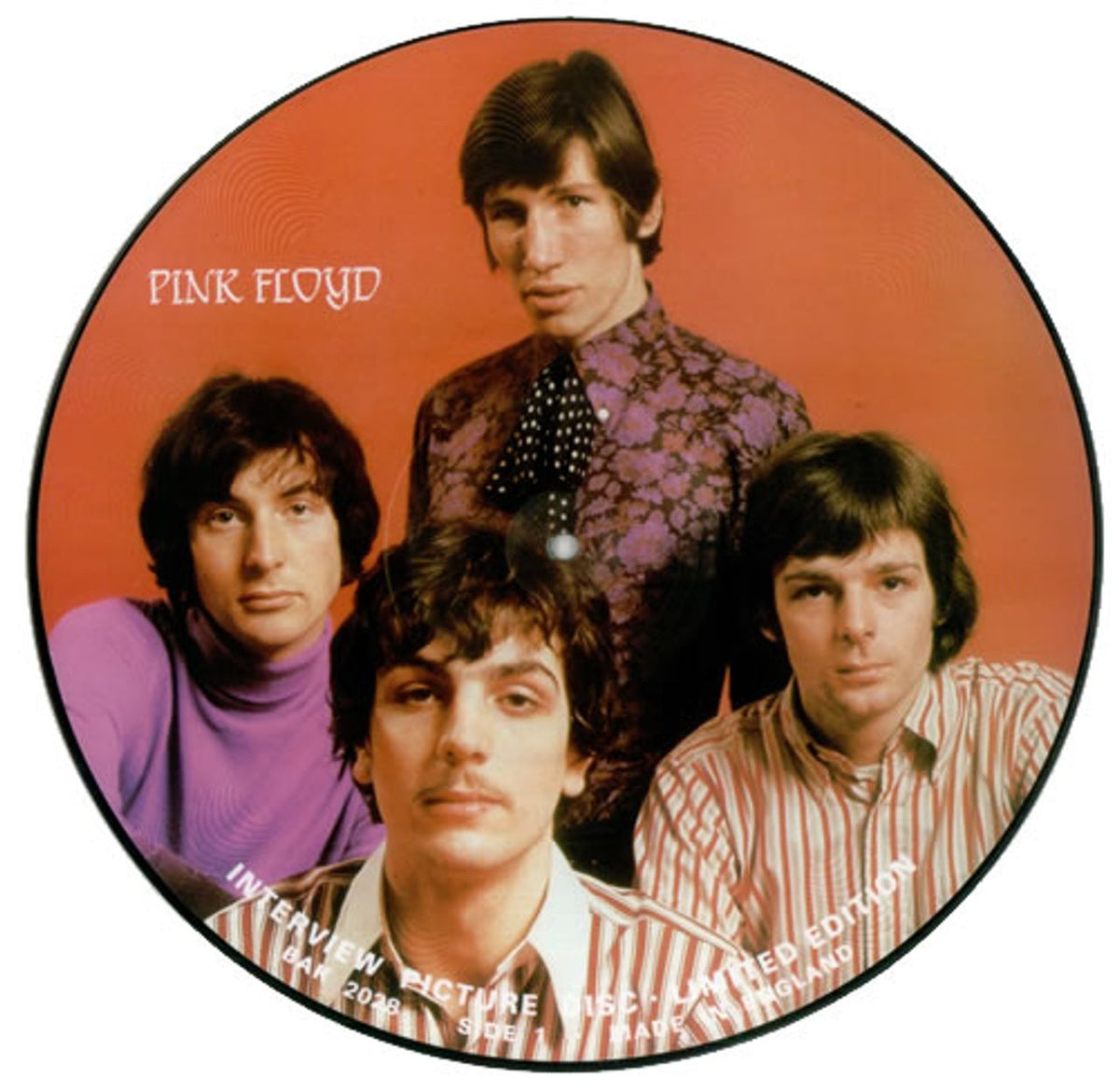 Pink Floyd Interview Picture Disc UK英盤LP Pink Floyd Interview UK Picture disc LP — RareVinyl.com