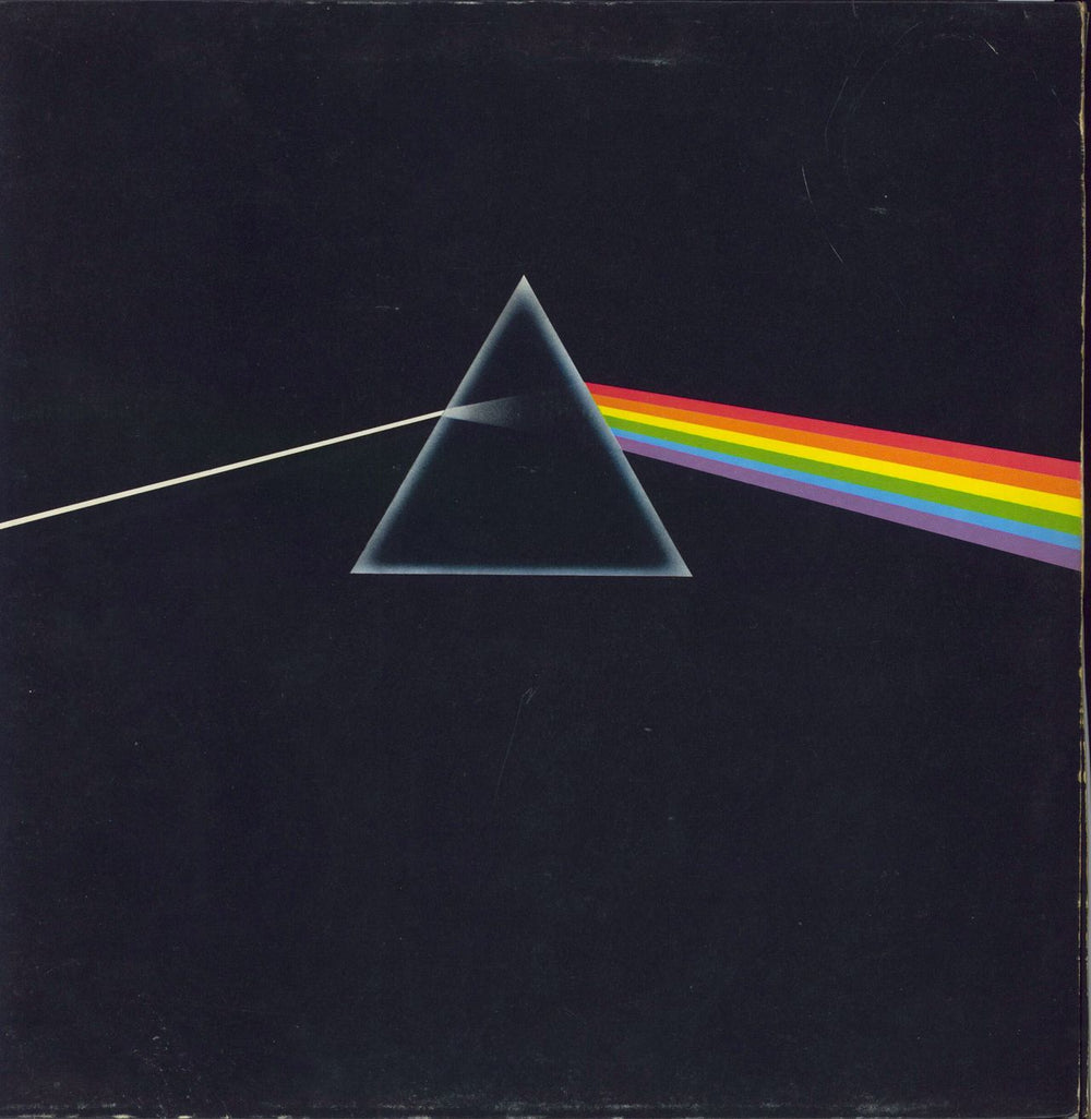 Pink Floyd The Dark Side Of The Moon - 2nd - VG UK vinyl LP album (LP record) SHVL804