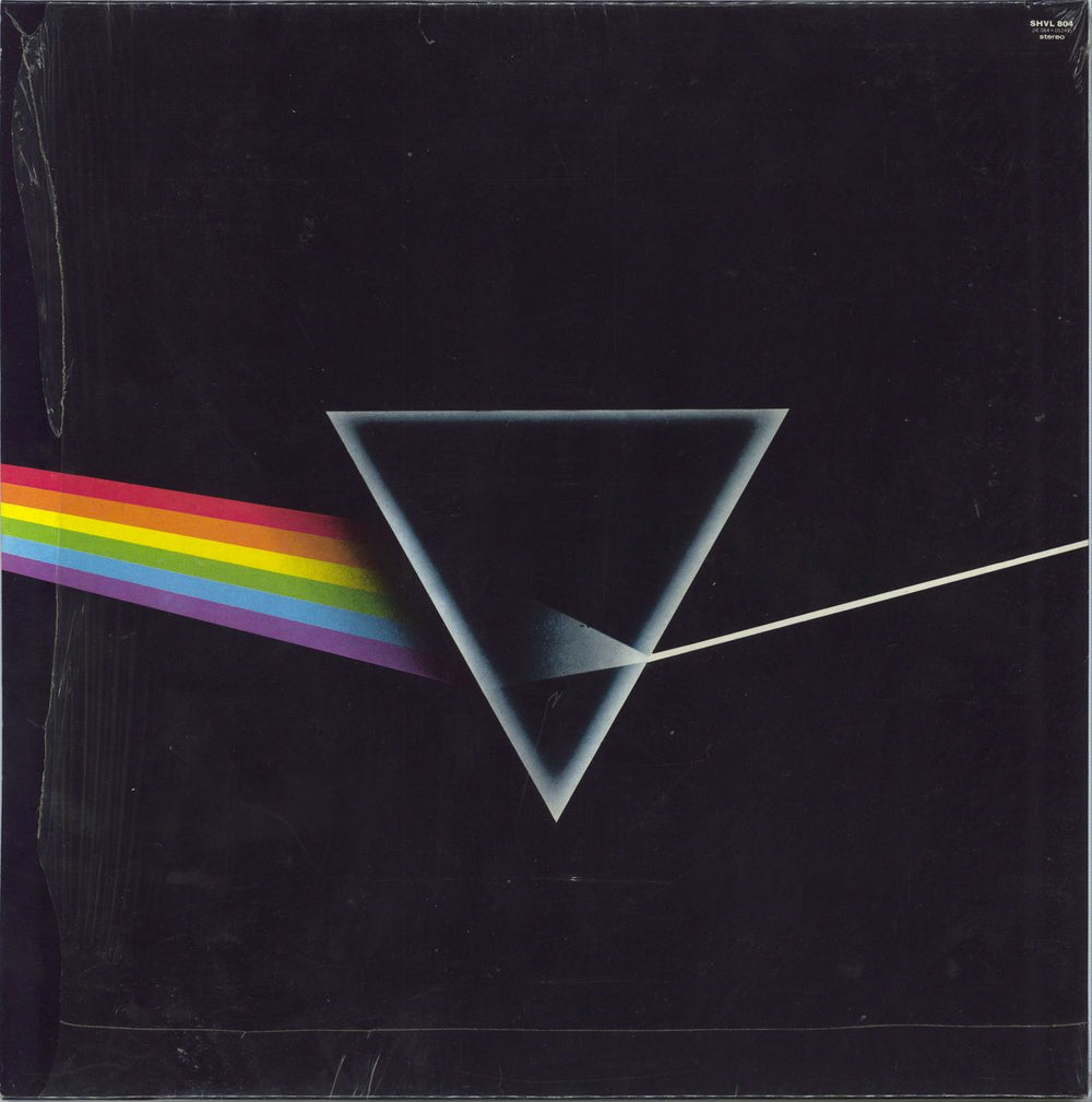 Pink Floyd The Dark Side Of The Moon - 6th - Complete - Stickered Shrink UK vinyl LP album (LP record)