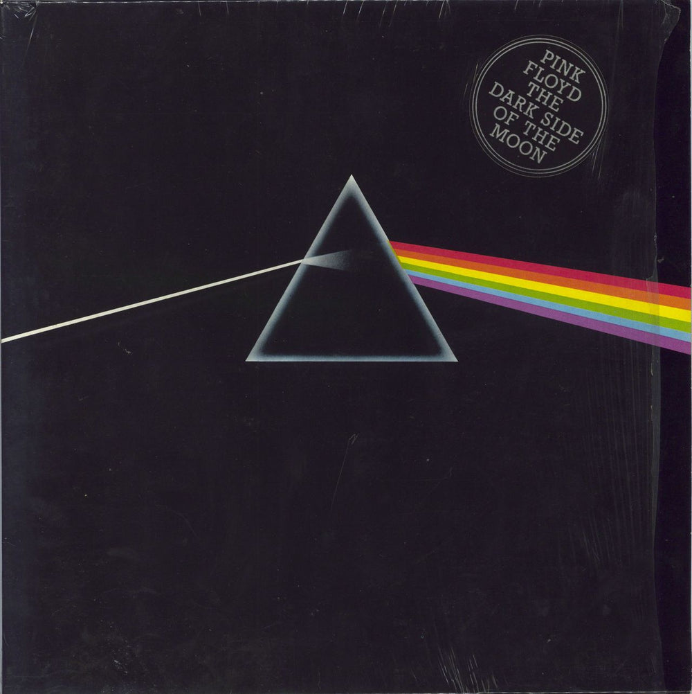 Pink Floyd The Dark Side Of The Moon - 6th - Complete - Stickered Shrink UK vinyl LP album (LP record) SHVL804