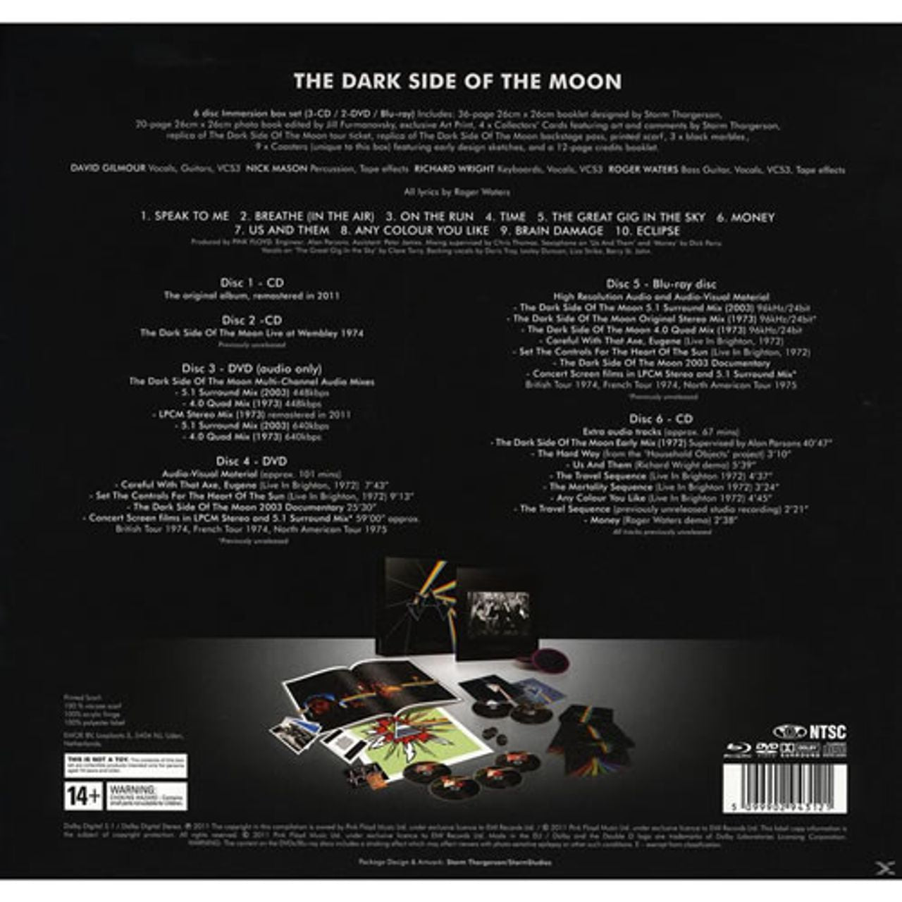 Pink Floyd The Dark Side Of The Moon - Immersion Box UK Box set