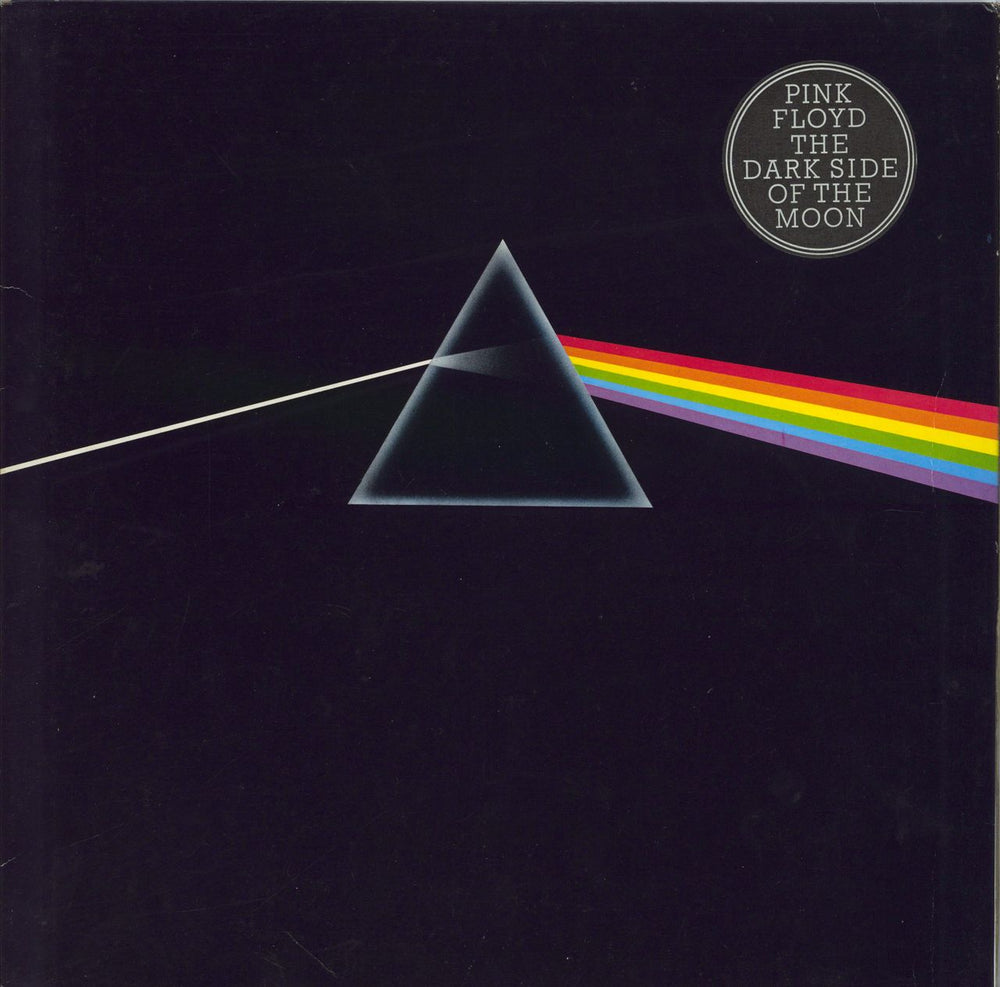 Pink Floyd The Dark Side Of The Moon - Pathe UK vinyl LP album (LP record) SHVL804