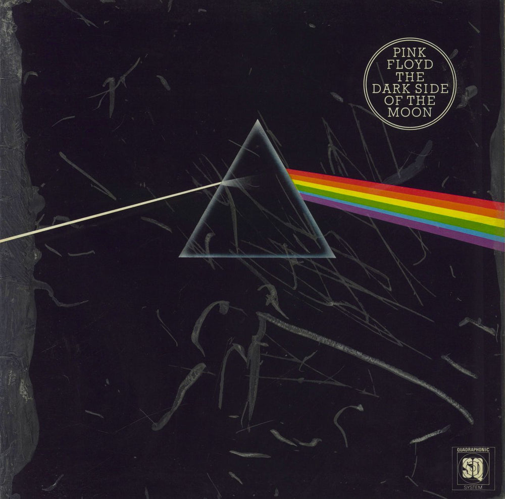 Pink Floyd The Dark Side Of The Moon - VG Australian vinyl LP album (LP record) Q4SHVLA.804