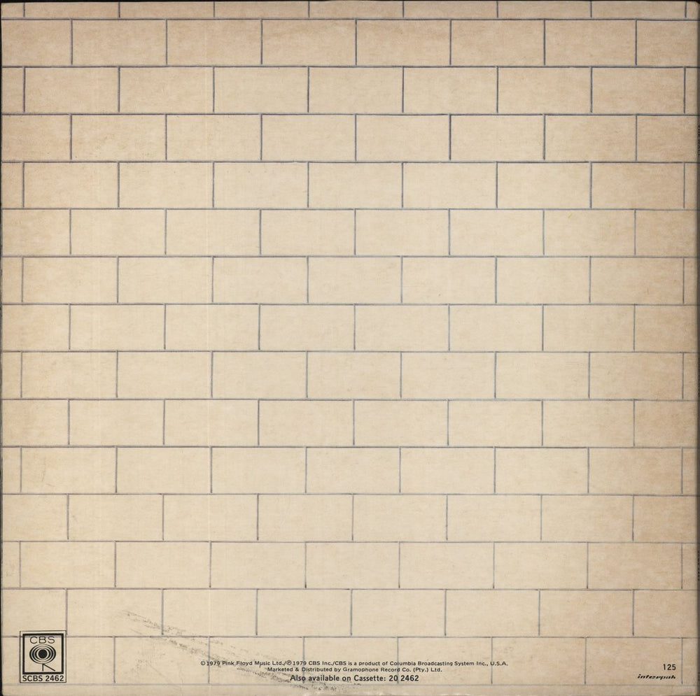 Pink Floyd The Wall - 1st South African 2-LP vinyl record set (Double LP Album)