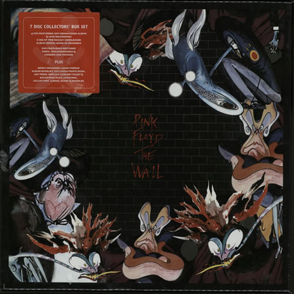 Pink Floyd The Wall [Immersion Edition] - 6-CD/1-DVD - Sealed UK CD Album Box Set 0294392