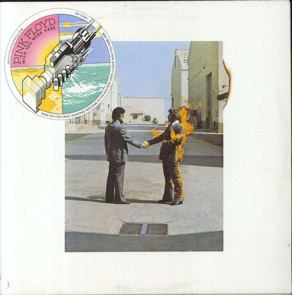 Pink Floyd Wish You Were Here Australian vinyl LP album (LP record) SBP234651