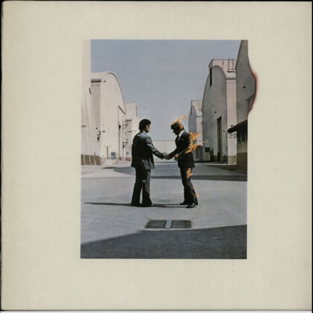 Pink Floyd Wish You Were Here - Blue Vinyl - EX Dutch vinyl LP album (LP record) 5C062-96918