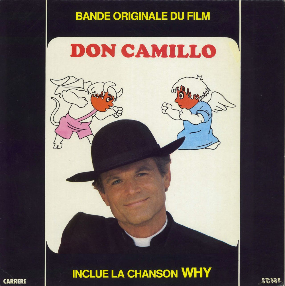 Pino Donaggio Don Camillo OST French vinyl LP album (LP record) 66.114