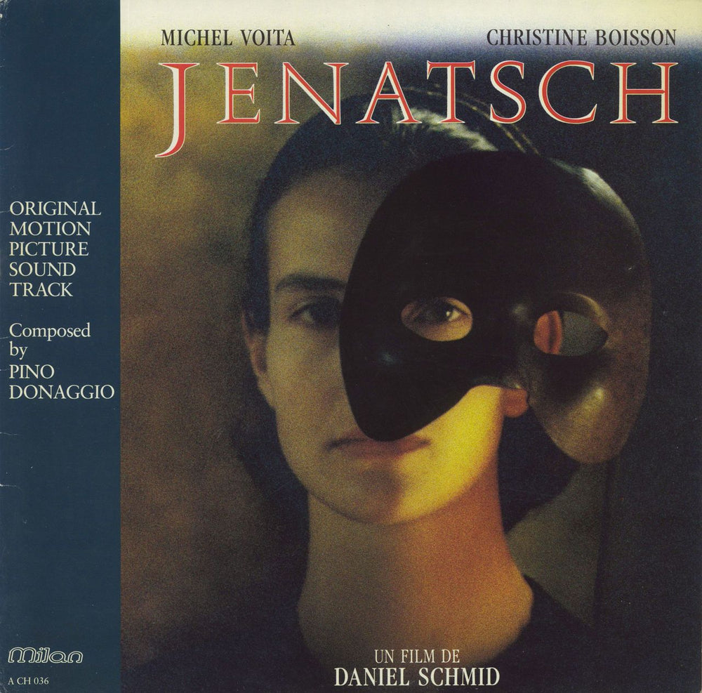 Pino Donaggio Jenatsch OST Swiss vinyl LP album (LP record) ACH036