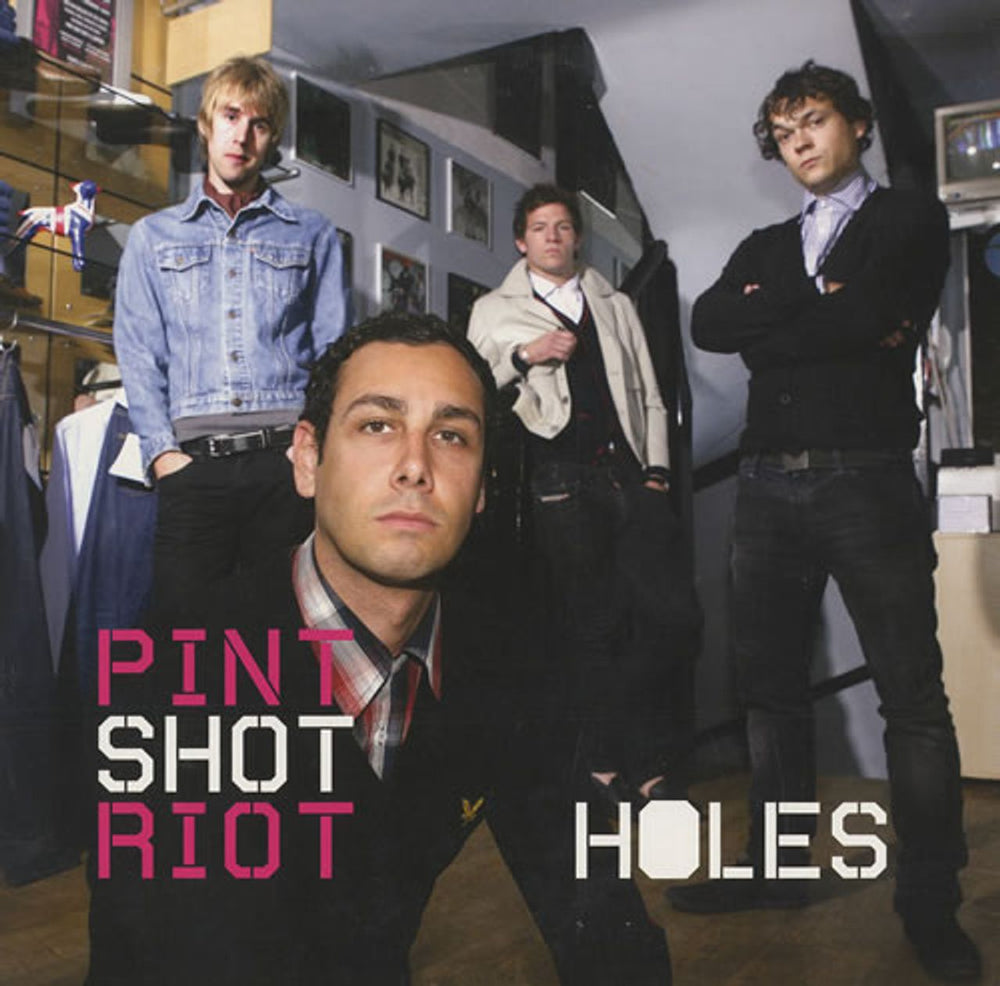 Pint Shot Riot Holes UK 7" vinyl single (7 inch record / 45) LITBC003S