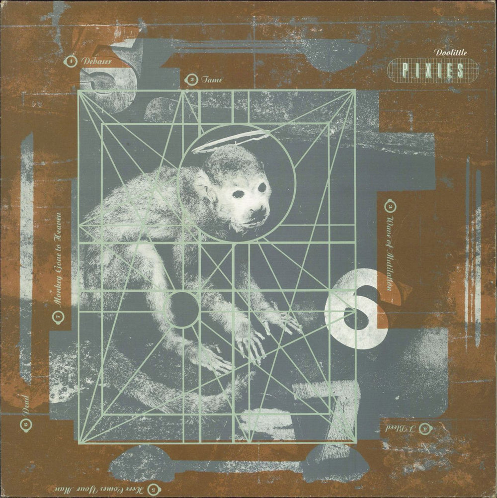 Pixies Doolittle - 1st + Carrier Bag UK vinyl LP album (LP record) CAD905