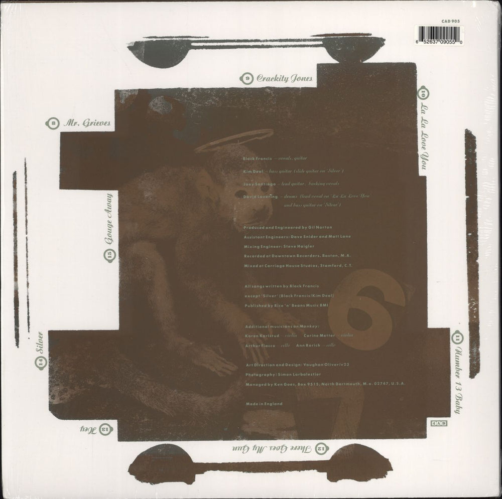 Pixies Doolittle - Green/Bronze Pinwheel Vinyl US vinyl LP album (LP record) PIXLPDO776762