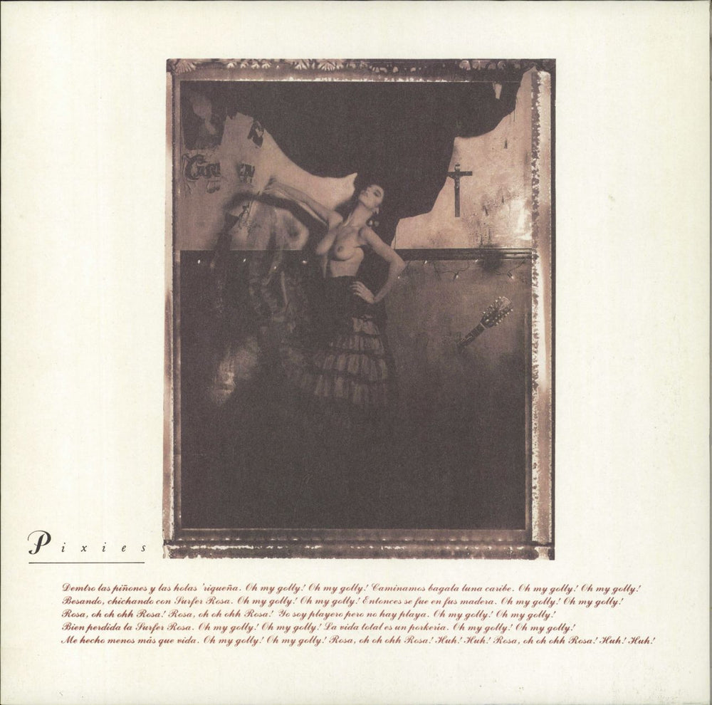 Pixies Surfer Rosa - 180gram Vinyl UK vinyl LP album (LP record) CAD803