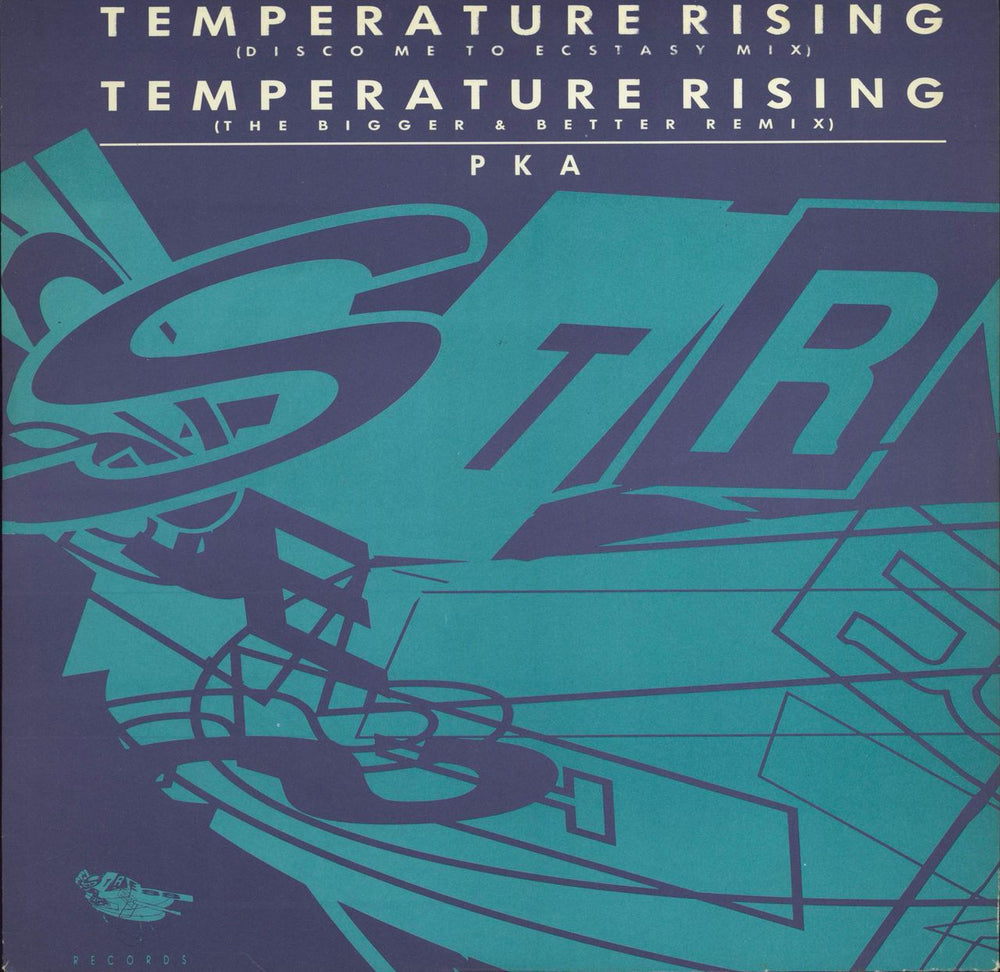 PKA Temperature Rising UK 12" vinyl single (12 inch record / Maxi-single) SSTR4