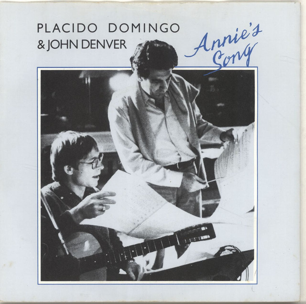 Placido Domingo Annie's Song UK 7" vinyl single (7 inch record / 45) A1905