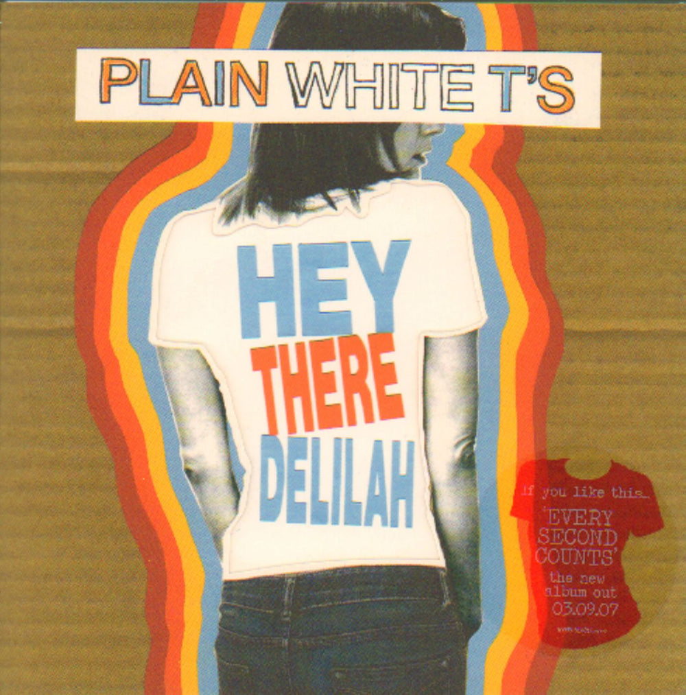 Plain White T's Hey There Delilah UK CD single (CD5 / 5") ANGECD/CDX52