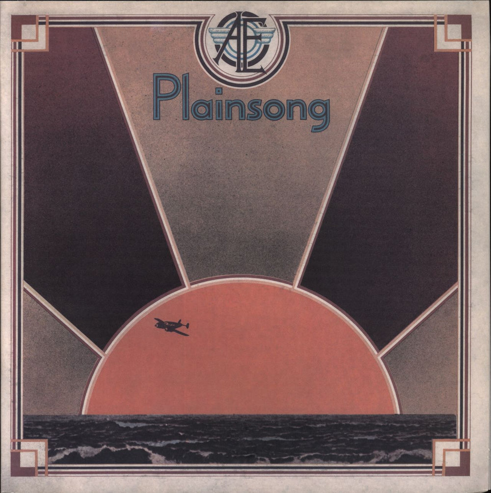 Plainsong In Search Of Amelia Earhart + insert UK vinyl LP album (LP record) 901202