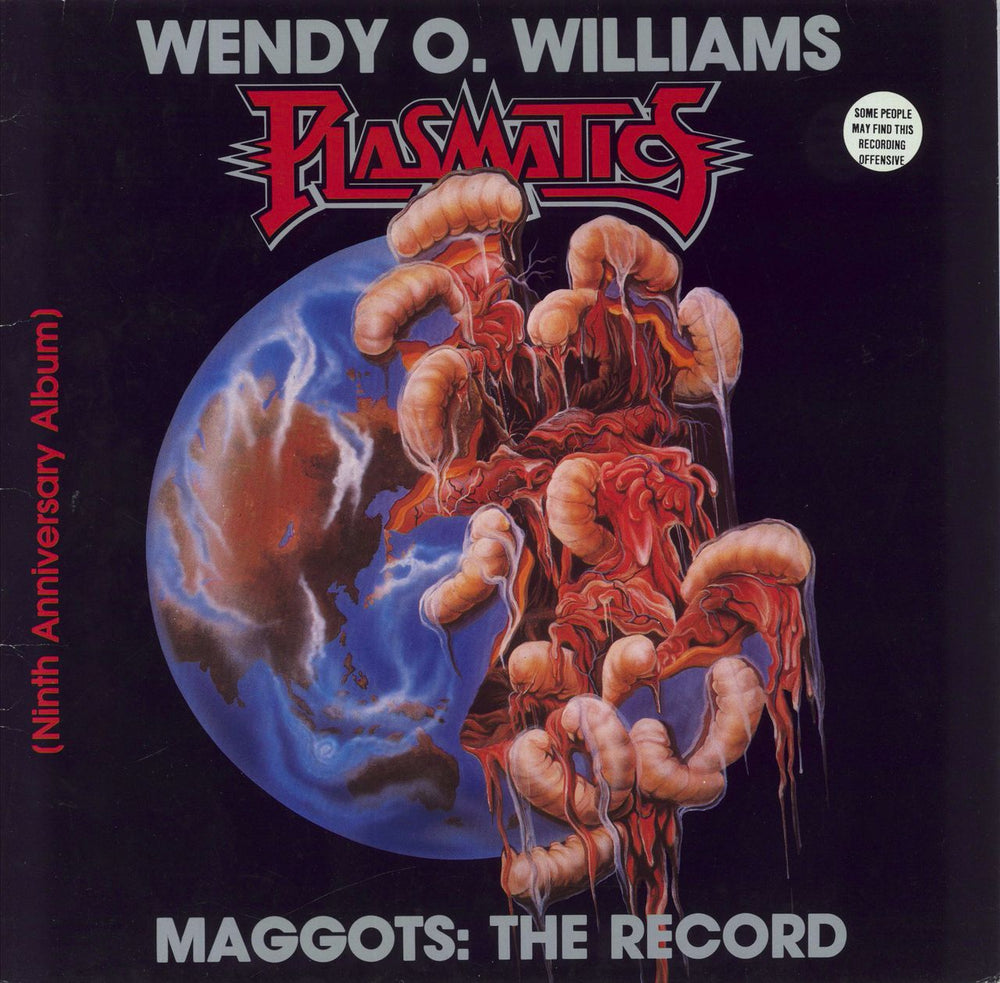 Plasmatics Maggots: The Album UK vinyl LP album (LP record) GWLP8