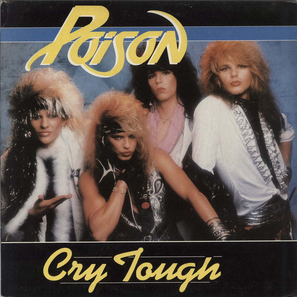 Poison Cry Tough UK 12" vinyl single (12 inch record / Maxi-single) 12KUT127