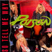 Poison So Tell Me Why - Red Vinyl + Poster UK 12" vinyl single (12 inch record / Maxi-single) 12CLG640