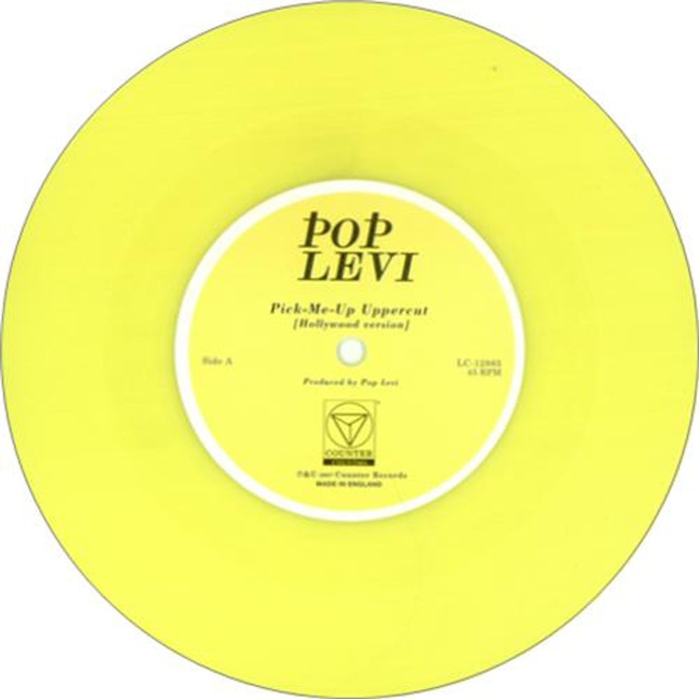 Pop Levi Pick-Me-Up Uppercut UK 7" vinyl single (7 inch record / 45) PVI07PI416255